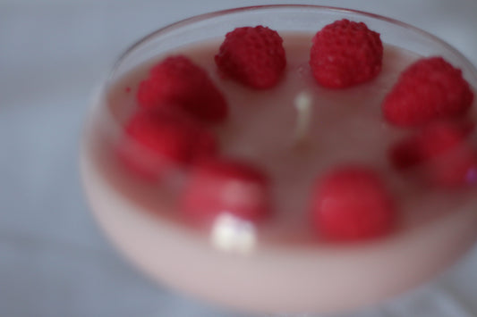 Champagne  & Strawberry Cocktail